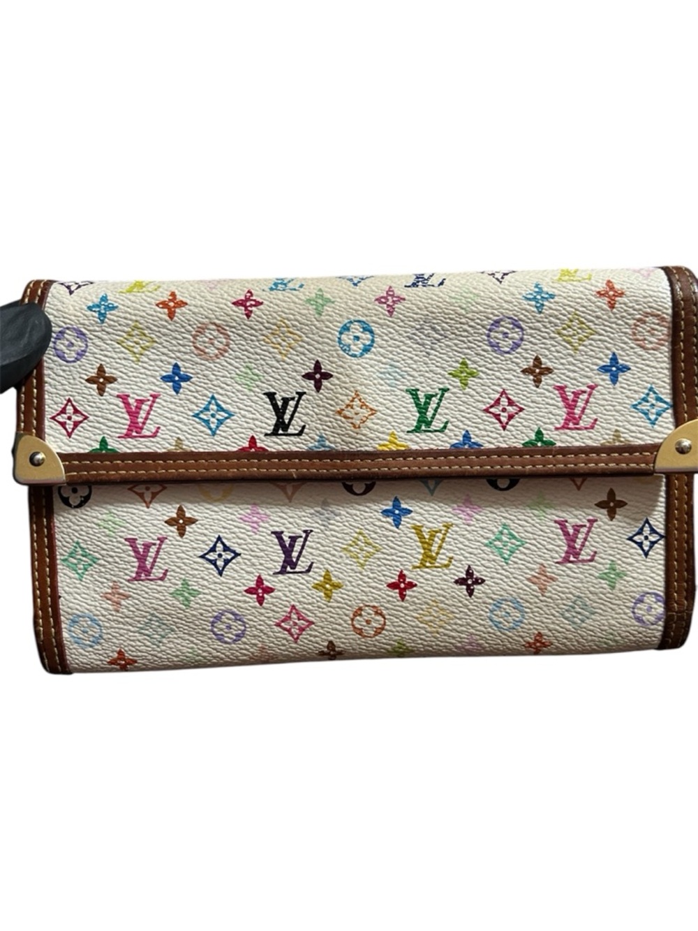 Louis Vuitton Murakami Wallet w/Perfect Fit Pen & COA